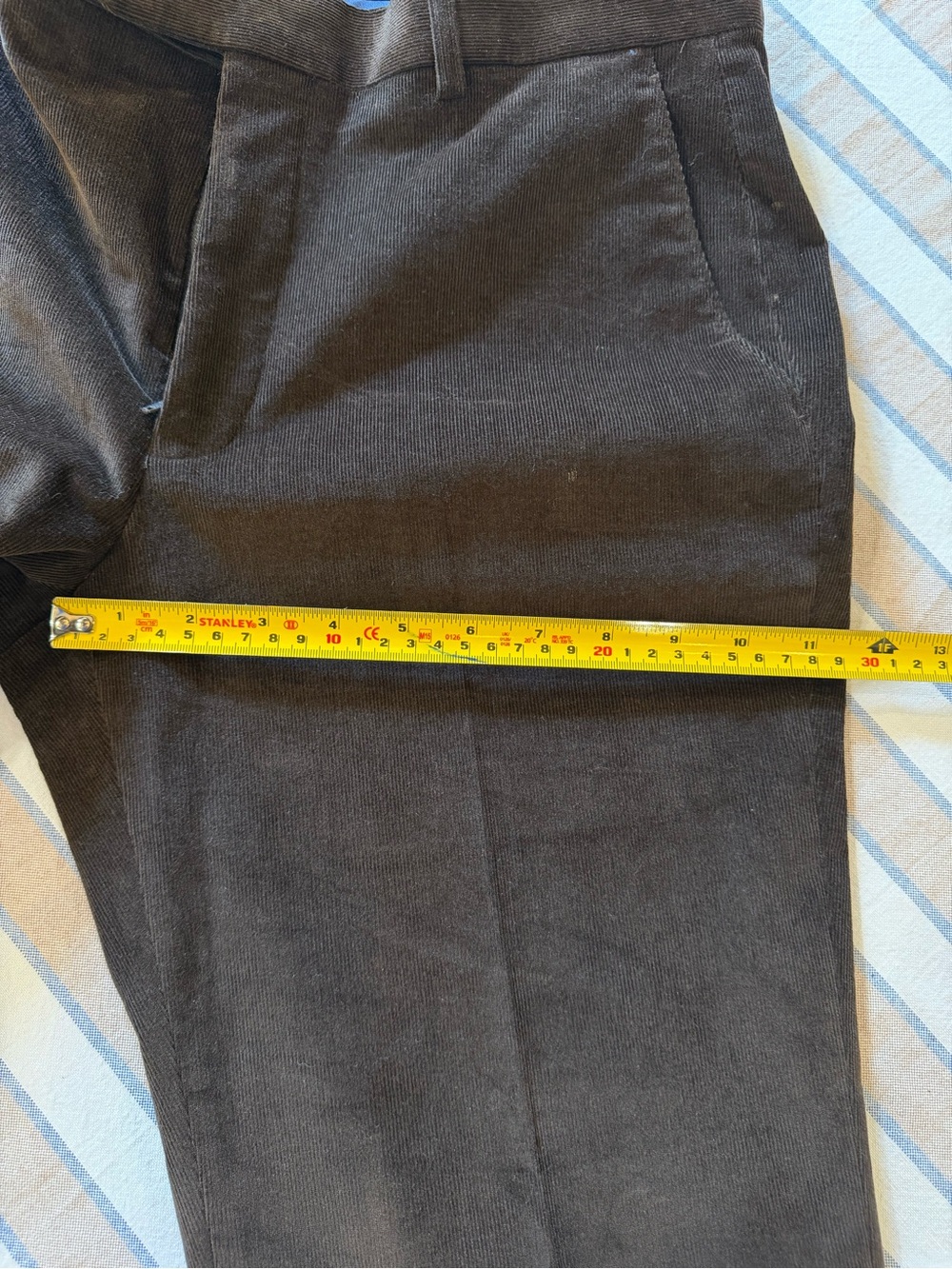 Lauren Ralph Lauren Brown Corduroy Blazer with Tan Elbow Patches - Picture 15 of 16